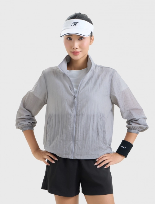 Áo khoác gió active nữ trượt nước| Anti UV - Light weight