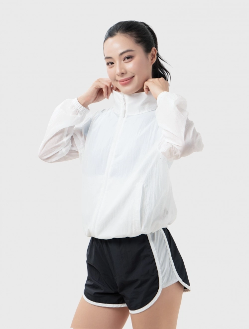 Áo khoác gió active nữ trượt nước| Anti UV - Light weight