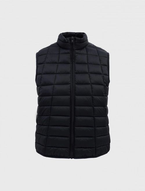 Áo khoác gilet chần bông nữ cổ đứng | Water Repellent