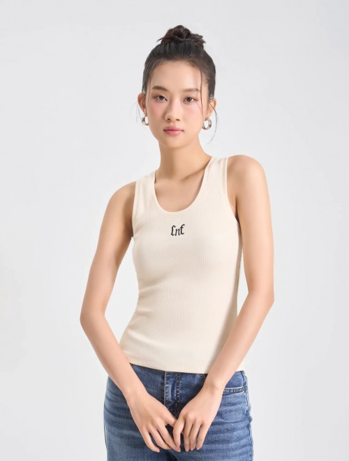 Áo ba lỗ nữ dáng ôm có hình in