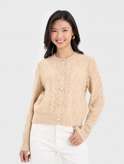 Áo cadigan nữ dài tay