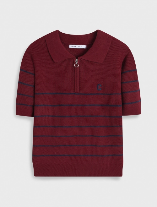 Áo len nữ cổ polo