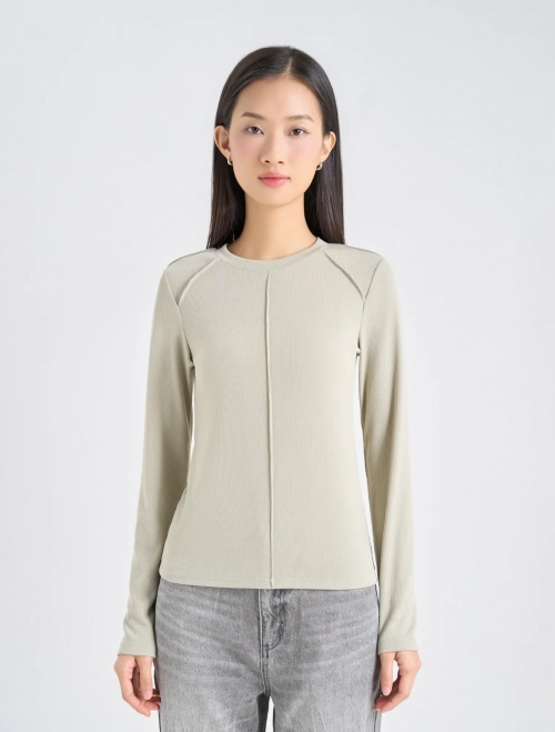 Áo phông nữ dài tay dáng ôm