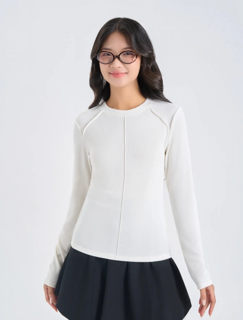 Áo phông nữ dài tay dáng ôm