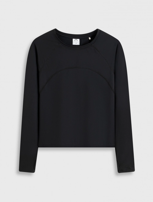 Áo phông active nữ dài tay dáng ôm | Wicking - Stretch