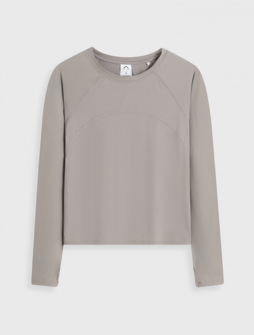 Áo phông active nữ dài tay dáng ôm | Wicking - Stretch