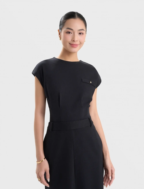 Áo kiểu nữ cotton USA dáng ôm