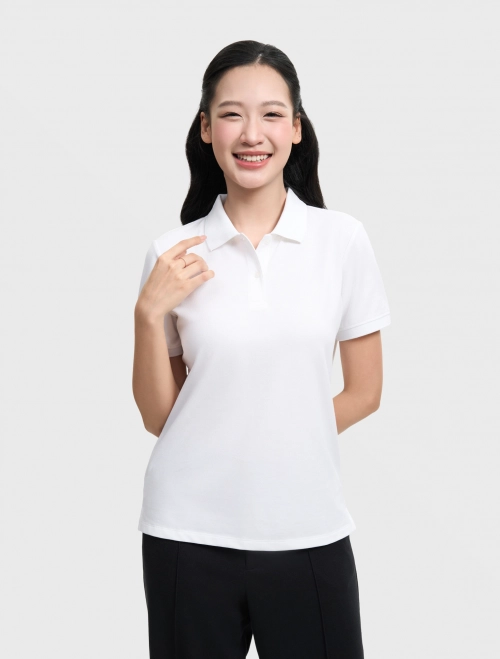 Áo polo nữ basic