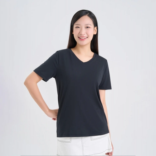 Áo phông nữ cổ tim