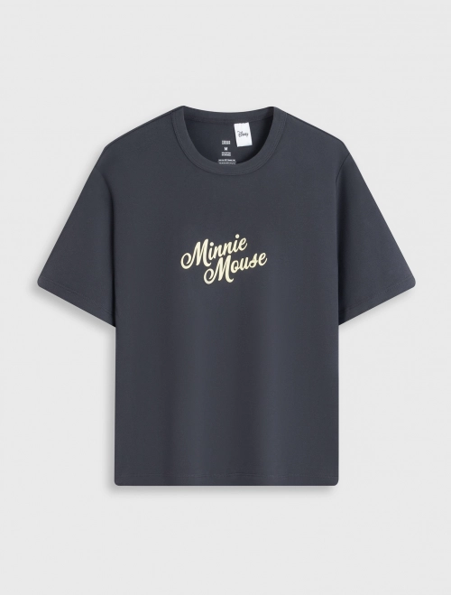 Áo phông nữ baby tee in hình Mickey & Friends