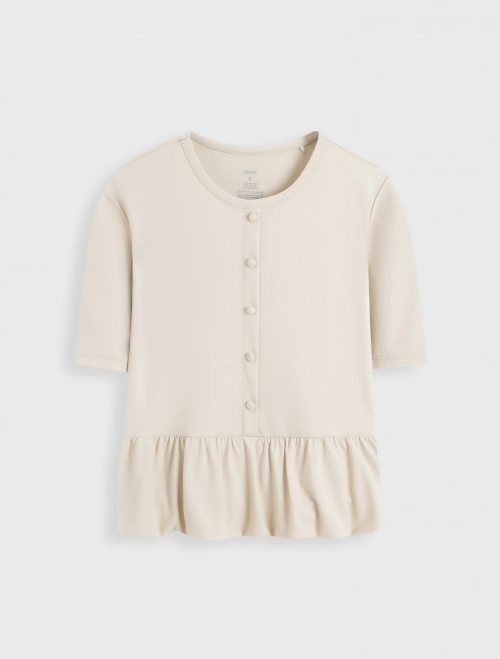 Áo phông nữ dáng peplum