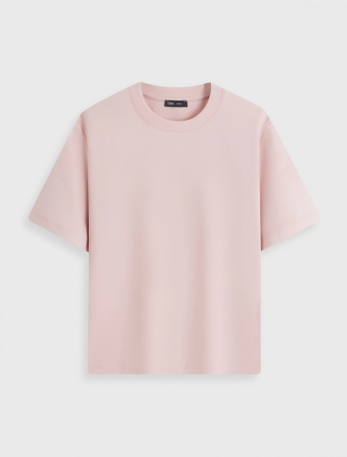 Áo phông nữ cotton basic cổ tròn