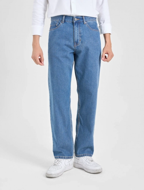 Quần jeans nam phom relaxed