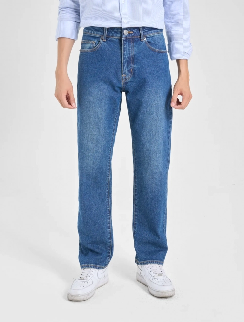 Quần jeans nam phom straight
