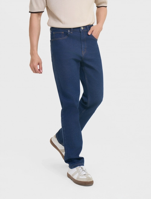 Quần jeans nam cotton USA dáng ôm