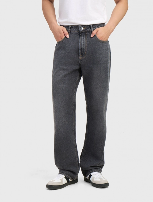 Quần jean nam cotton ống đứng