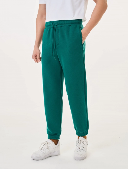 Quần nỉ nam dáng jogger chun gấu