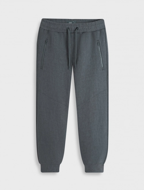 Quần nỉ nam interlock dáng regular