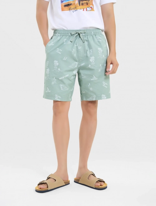 Quần soóc nam cotton basic