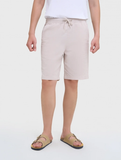 Quần soóc nam có chun co giãn dáng basic