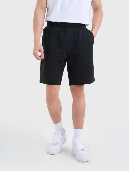 Quần soóc nam basic cạp chun