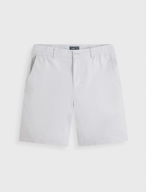Quần soóc nam cotton lưng chun cài cúc