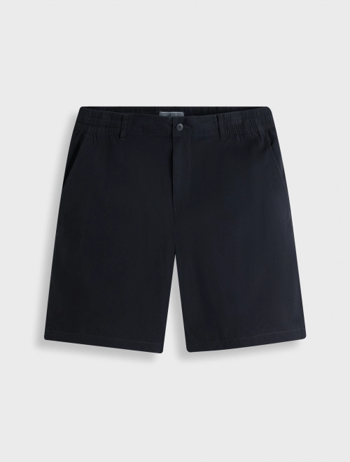Quần soóc nam cotton lưng chun cài cúc