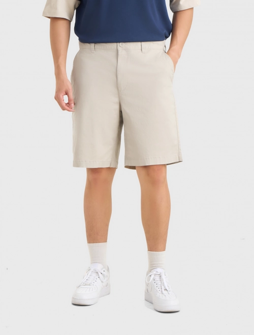 Quần soóc khaki nam dáng rộng