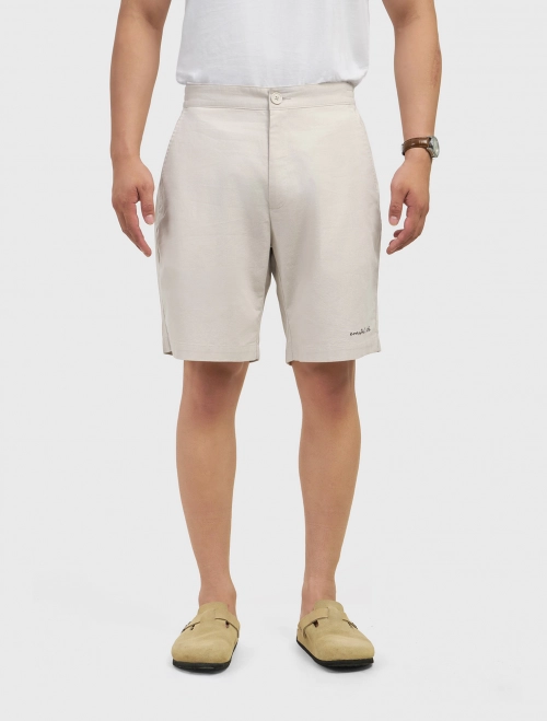 Quần soóc nam cotton họa tiết