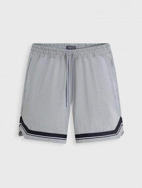 Quần soóc nam cotton dáng rộng