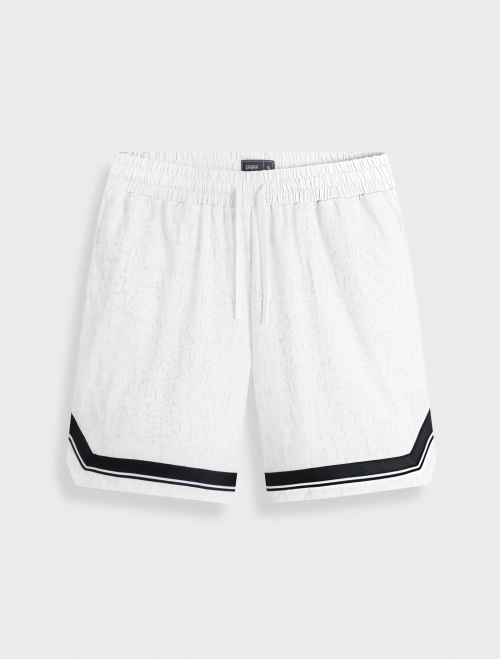 Quần soóc nam cotton dáng rộng