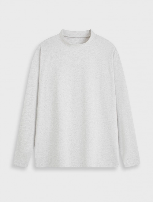 Áo body nam cổ lửng