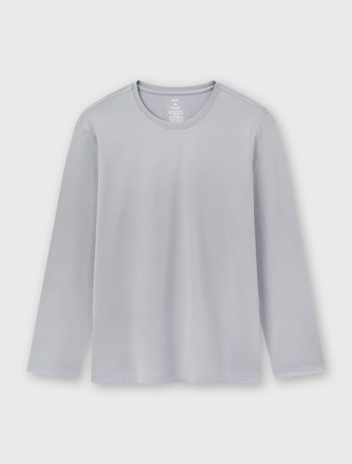 Áo body nam cổ tròn