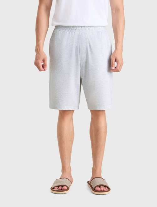 Quần shorts mặc nhà nam Cotton USA dáng suông