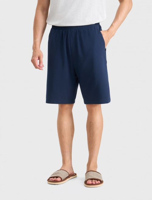 Quần shorts mặc nhà nam Cotton USA dáng suông