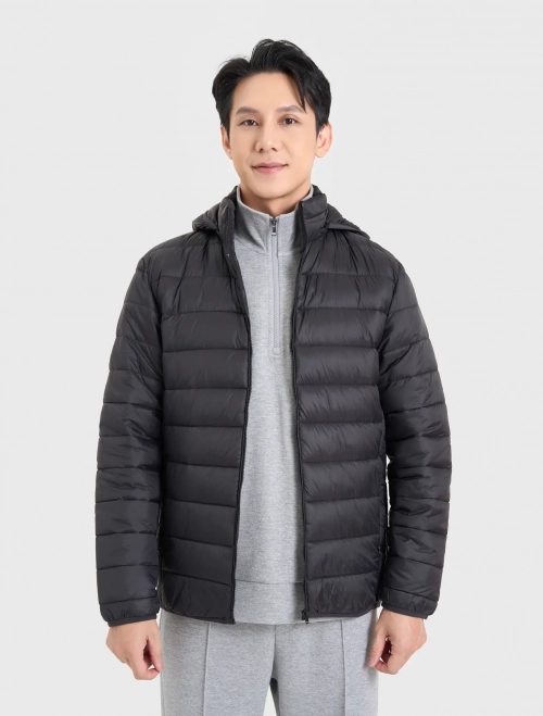 Áo khoác chần bông nam siêu nhẹ siêu ấm