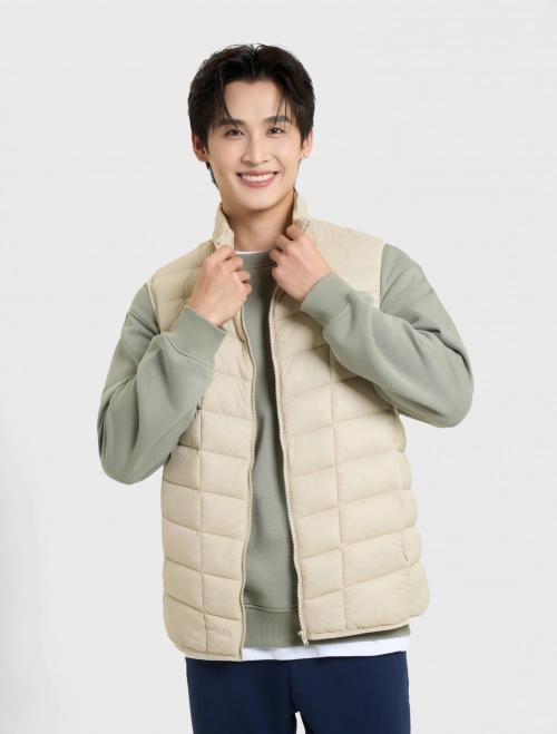 Áo khoác gilet chần bông nam