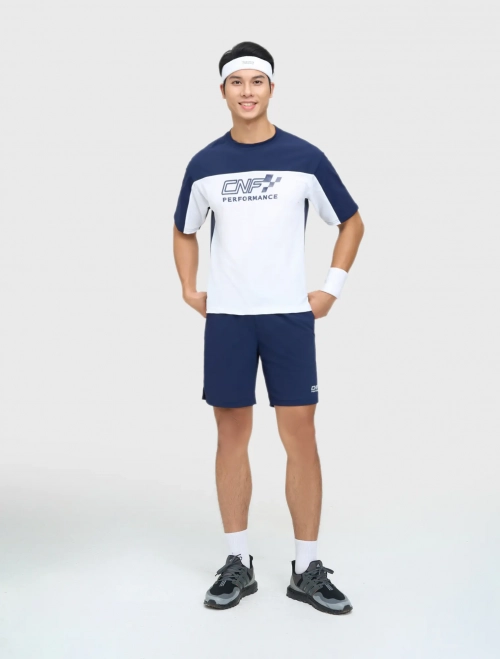 Bộ quần áo active nam dáng basic