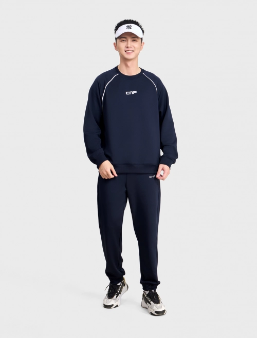 Bộ quần áo nỉ active nam interlock, wicking