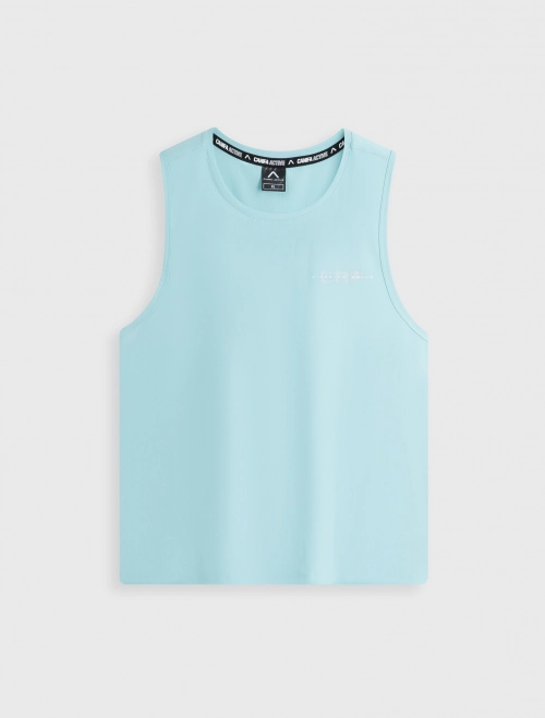 Áo ba lỗ active nam có hình in | Anti UV - Wicking