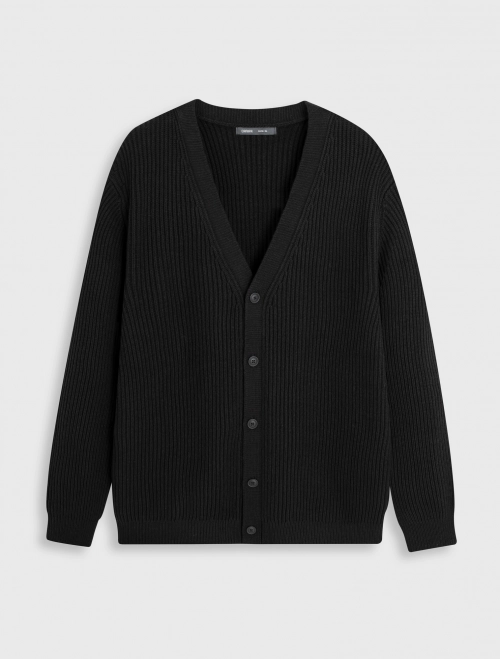 Áo cardigan nam dáng suông