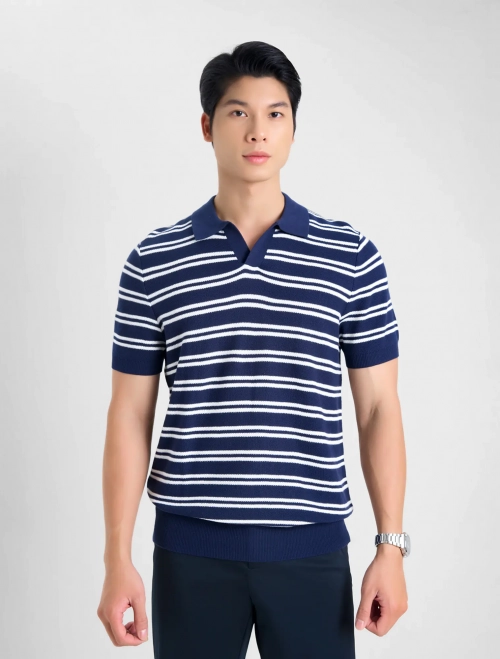 Áo len polo nam cộc tay