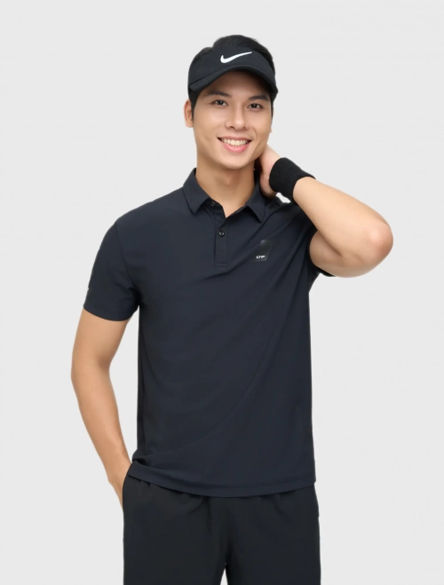 Áo polo active nam có hình in