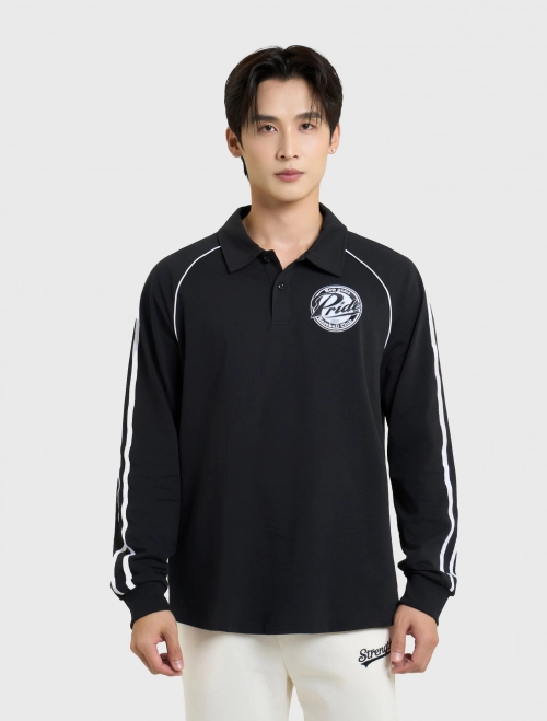 Áo polo nam cotton USA dài tay