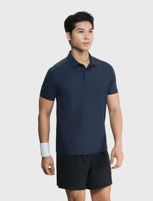 Áo polo active nam wicking dáng suông