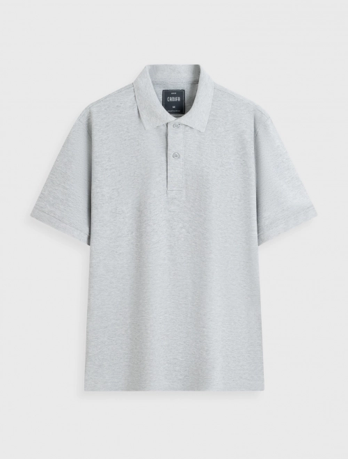 Áo polo nam basic dáng suông