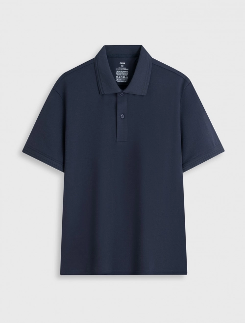 Áo polo nam basic dáng suông