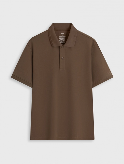 Áo polo nam basic dáng suông