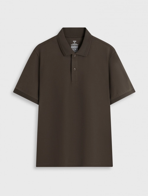 Áo polo nam basic dáng suông