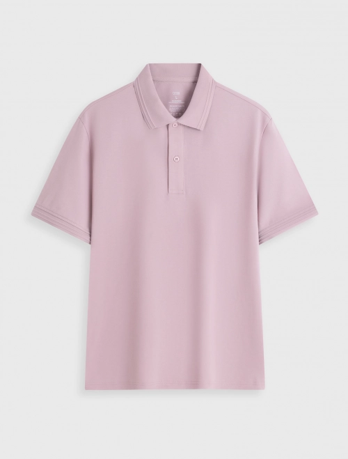 Áo polo nam basic dáng suông